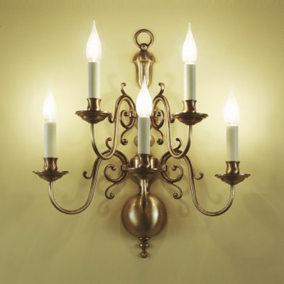 Фото Бра, светильник настенный - стиль Английская классика - Металлический - Купить в Интернет-магазине