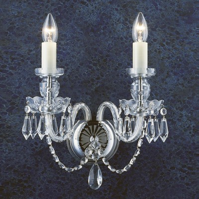 Фото Бра, светильник настенный - стиль Английская классика - Хрустальный - Купить в Интернет-магазине