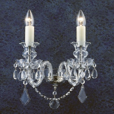 Фото Бра, светильник настенный - стиль Английская классика - Хрустальный - Купить в Интернет-магазине