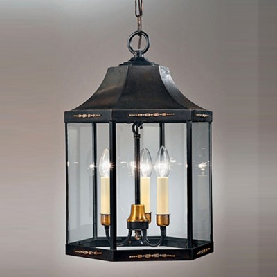 Фото Фонарь - стиль Английская классика - Металлический - Купить в Интернет-магазине