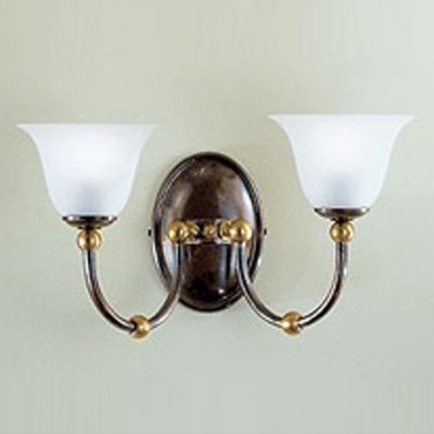 Фото Бра, светильник настенный - стиль Английская классика - Стеклянный - Купить в Интернет-магазине