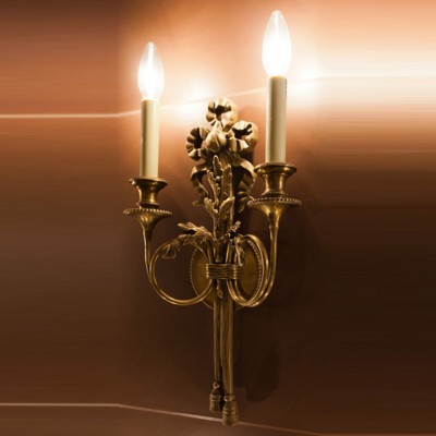 Фото Бра, светильник настенный - стиль Американская классика - Металлический - Купить в Интернет-магазине