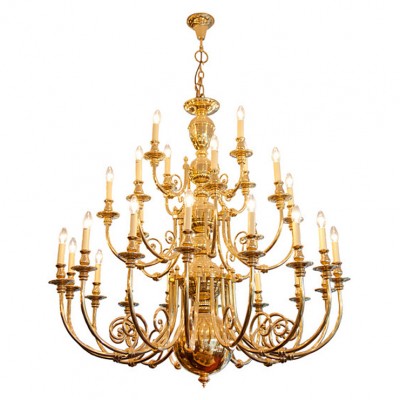 Фото Люстра - стиль Английская классика - Металлическая - Купить в Интернет-магазине