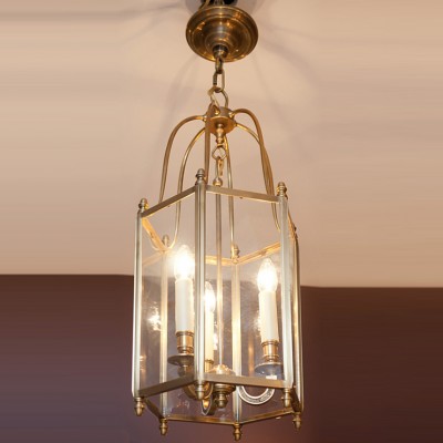 Фото Фонарь - стиль Американская классика - Металлический - Купить в Интернет-магазине