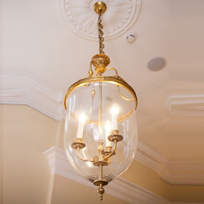 Фото Фонарь - стиль Английская классика - Стеклянный - В наличии - Купить в Интернет-магазине