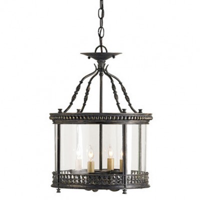 Фото Фонарь - стиль Американская классика - Стеклянный - Купить в Интернет-магазине