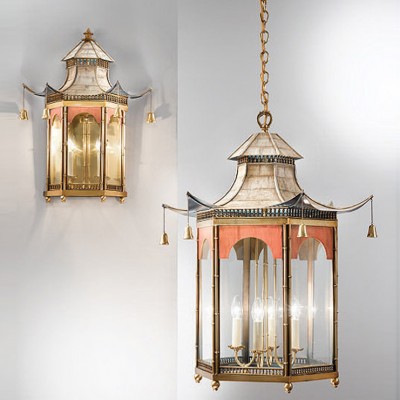 Фото Фонарь - стиль Английская классика - Металлический - Купить в Интернет-магазине