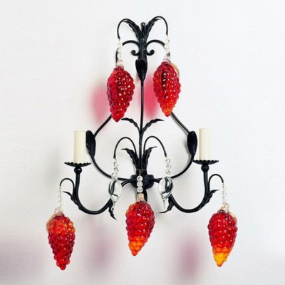 Фото Бра, светильник настенный - стиль Английская классика - Стеклянный - Купить в Интернет-магазине