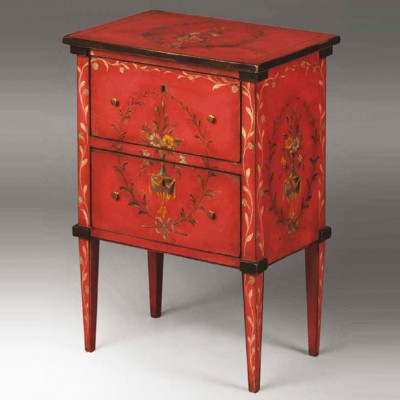 Фото Тумба прикроватная - стиль Европейская эклектика - Для спальни - Купить в Интернет-магазине