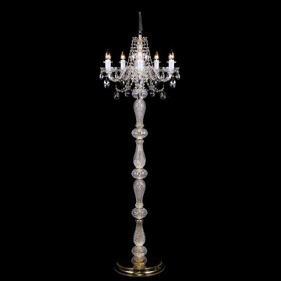 Фото Торшер - стиль Английская классика - Хрустальный - Купить в Интернет-магазине
