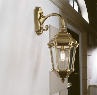 Фото Cветильник уличный - стиль Английская классика - Металлический - Купить в Интернет-магазине