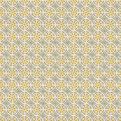 Фото Ткань портьерная с рисунком - Орнамент - стиль Английский - Желтый - Купить в Интернет-магазине