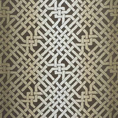 Фото Ткань портьерная с рисунком - Орнамент - стиль Современный - Черный - Купить в Интернет-магазине