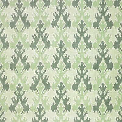 Фото Ткань портьерная с рисунком - Орнамент - стиль Современный - Зеленый - Купить в Интернет-магазине