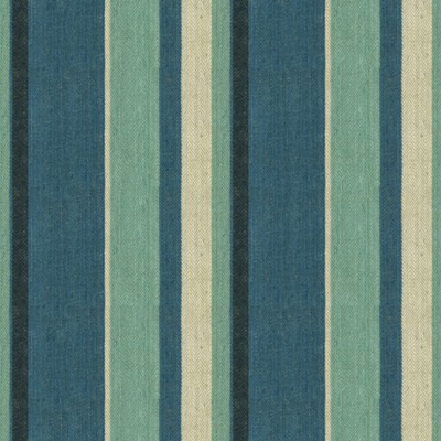 Фото Ткань портьерная с рисунком - Полоски - стиль Английский - Синие - Купить в Интернет-магазине