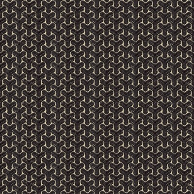 Фото Ткань портьерная с рисунком - Орнамент - стиль Английский - Черный - Купить в Интернет-магазине