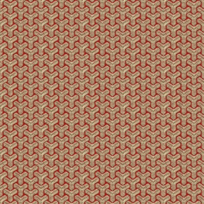 Фото Ткань портьерная с рисунком - Орнамент - стиль Английский - Красный - Купить в Интернет-магазине