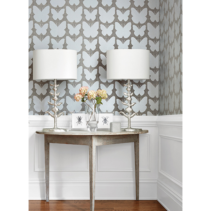 Фото Обои с рисунком - Крупный декор - стиль Американский - Золотые - Купить в Интернет-магазине