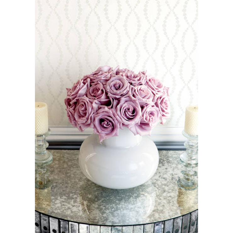 Фото Обои с рисунком - Орнамент - стиль Американский - Бежевые - Купить в Интернет-магазине