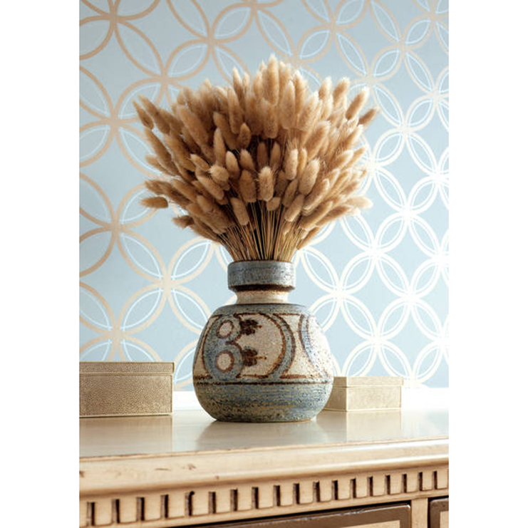 Фото Обои с рисунком - Орнамент - стиль Американский - Бежевые - Купить в Интернет-магазине