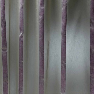 Фото Ткань портьерная с рисунком - Полоски - стиль Современный - Серебристые - Купить в Интернет-магазине