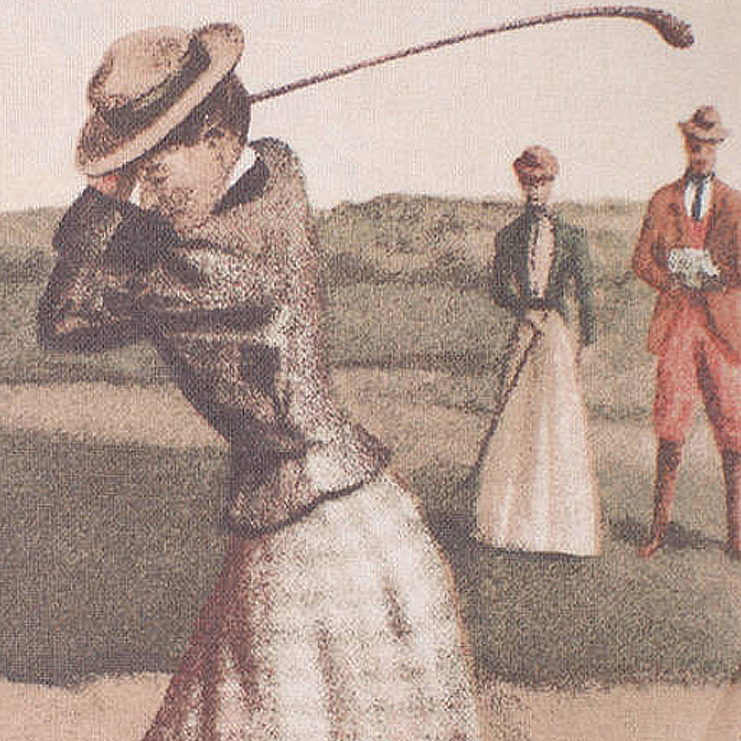 Фото Ткань портьерная с рисунком - Крупный декор - стиль Английский - Бежевый - Купить в Интернет-магазине