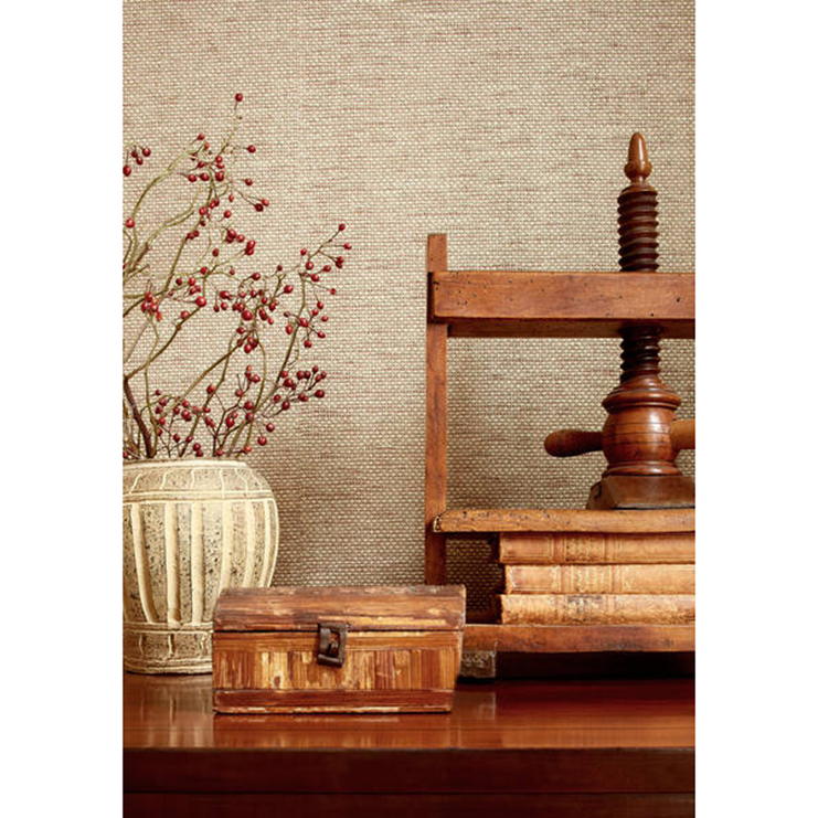 Фото Обои однотонные - Текстурные обои - стиль Американский - Красные - Купить в Интернет-магазине