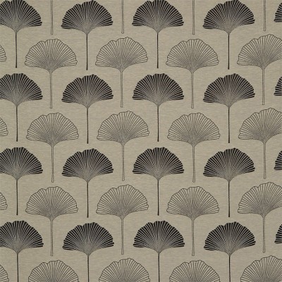 Фото Ткань портьерная с рисунком - Орнамент - стиль Современный - Коричневый - Купить в Интернет-магазине