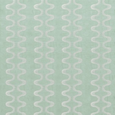 Фото Ткань портьерная с рисунком - Орнамент - стиль Современный - Зеленый - Купить в Интернет-магазине