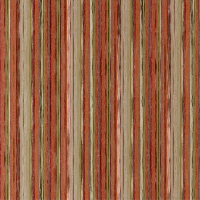 Фото Ткань портьерная с рисунком - Полоски - стиль Английский - Оранжевые - Купить в Интернет-магазине
