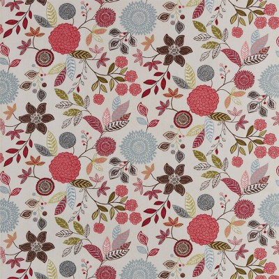 Фото Ткань портьерная с рисунком - Цветы - стиль Английский - Купить в Интернет-магазине