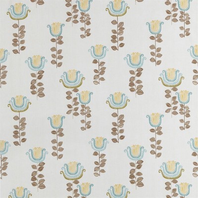 Фото Ткань портьерная с рисунком - Орнамент - стиль Английский - Светло-серый - Купить в Интернет-магазине