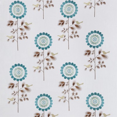 Фото Ткань портьерная с рисунком - Орнамент - стиль Английский - Светло-серый - Купить в Интернет-магазине