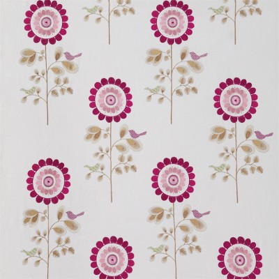 Фото Ткань портьерная с рисунком - Орнамент - стиль Английский - Светло-серый - Купить в Интернет-магазине