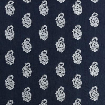 Фото Ткань портьерная с рисунком - Пейсли - стиль Английский - Купить в Интернет-магазине