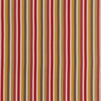 Фото Ткань портьерная с рисунком - Полоски - стиль Английский - Красные - Купить в Интернет-магазине