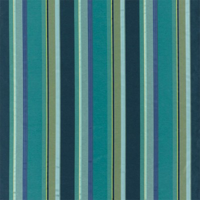 Фото Ткань портьерная с рисунком - Полоски - стиль Английский - Бирюзовые - Купить в Интернет-магазине