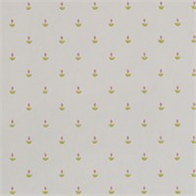 Фото Обои с рисунком - Мелкий принт - стиль Английская классика - Белые - Купить в Интернет-магазине