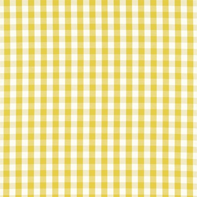 Фото Ткань портьерная с рисунком - Клетка - стиль Английский - Желтая - Купить в Интернет-магазине