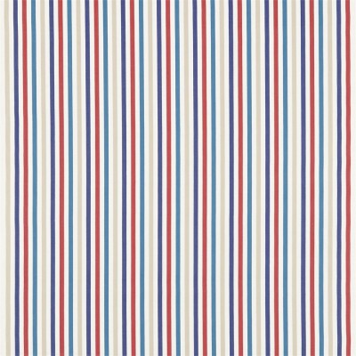 Фото Ткань портьерная с рисунком - Полоски - стиль Английский - Синие - Купить в Интернет-магазине