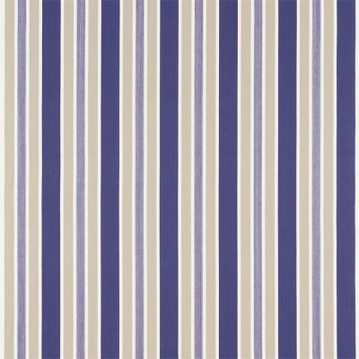 Фото Ткань портьерная с рисунком - Полоски - стиль Английский - Синие - Купить в Интернет-магазине