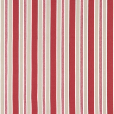 Фото Ткань портьерная с рисунком - Полоски - стиль Английский - Красные - Купить в Интернет-магазине