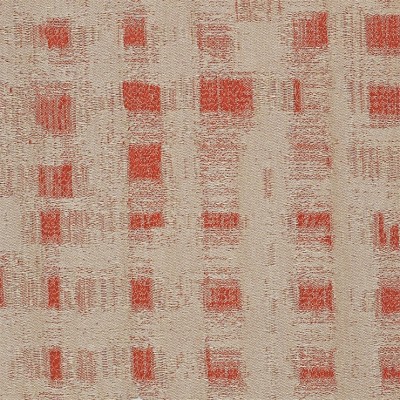 Фото Ткань портьерная с рисунком - Клетка - стиль Английский - Красная - Купить в Интернет-магазине