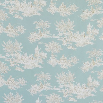 Фото Ткань портьерная с рисунком - Туаль - стиль Английский - Голуба - Купить в Интернет-магазине