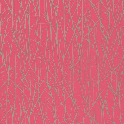 Фото Обои с рисунком - Растение - стиль Современных дизайнеров - Розовые - Купить в Интернет-магазине