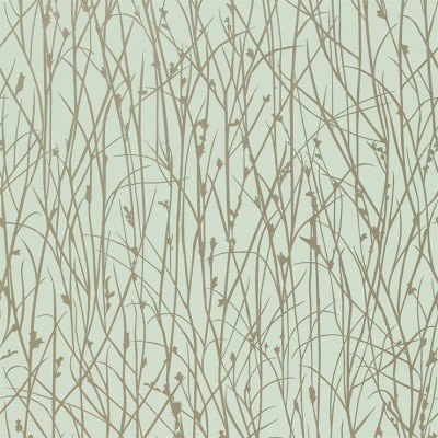 Фото Обои с рисунком - Растение - стиль Современных дизайнеров - Голубы - Купить в Интернет-магазине