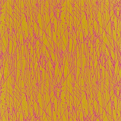 Фото Ткань портьерная с рисунком - Абстракция - стиль Современный - Желтая - Купить в Интернет-магазине