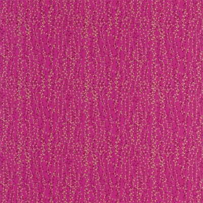 Фото Ткань портьерная с рисунком - Мелкий принт - стиль Современный - Малиновый - Купить в Интернет-магазине