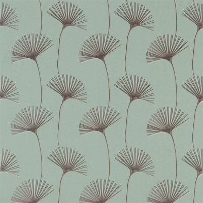 Фото Ткань портьерная с рисунком - Орнамент - стиль Современный - Бирюзовый - Купить в Интернет-магазине