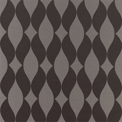 Фото Ткань портьерная с рисунком - Орнамент - стиль Современный - Серый - Купить в Интернет-магазине